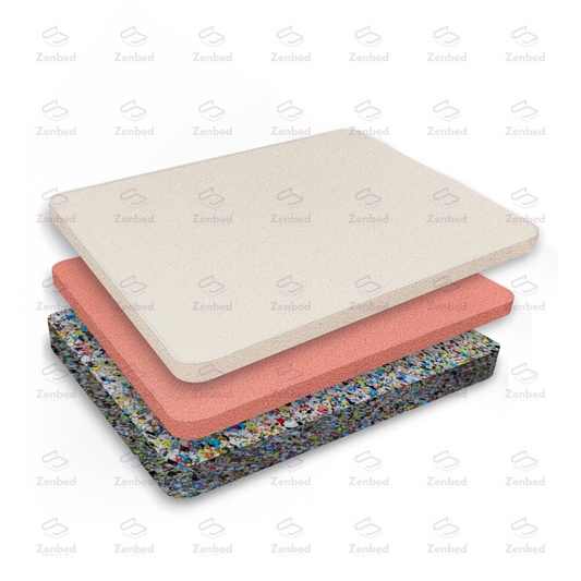 Memory Foam Orthopedic Bonded Mattress By Zenbed